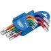 Draper Metric Coloured Short Arm Hex. Key Set (9 Piece) 66126 Draper  - Dynamic Drive