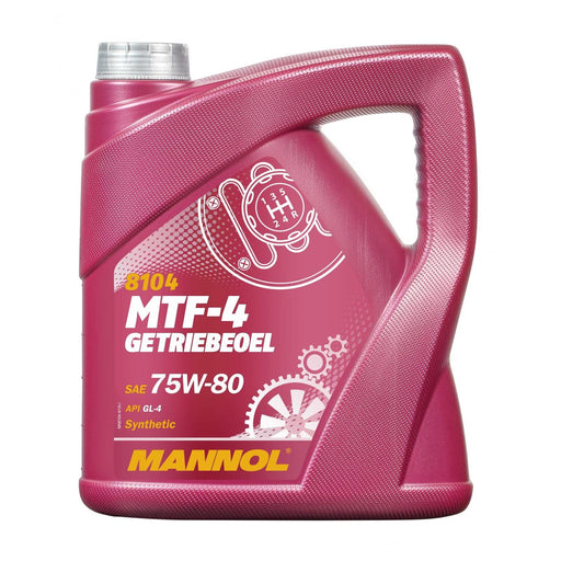 Mannol 4L Mtf-4 Getriebeoel 75W-80 Api Gl-4 Bmw Mtf Lt-1/-2/-3/-4 Mb 235.10 Mannol  - Dynamic Drive