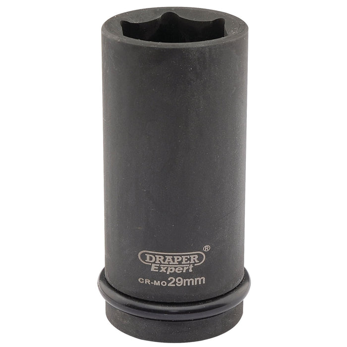 Draper Expert HI-TORQ 6 Point Deep Impact Socket, 3/4" Sq. Dr., 29mm Draper  - Dynamic Drive