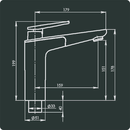 Vector S Mixer faucet (Chrome) 7280 Reich  - Dynamic Drive