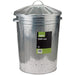 Draper Galvanised Dust Bin, 85L 53254 Draper  - Dynamic Drive