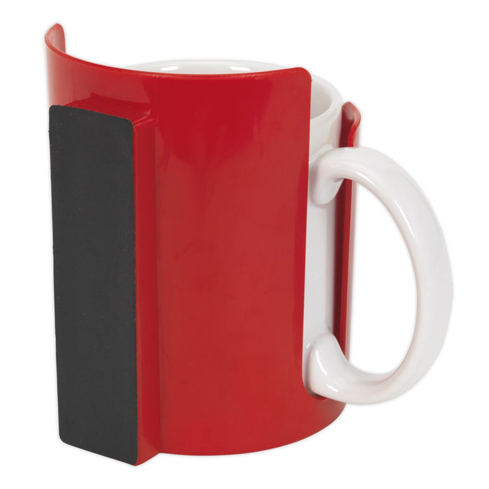 Sealey Magnetic Cup/Can Holder Red APCH