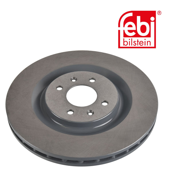 Genuine FEBI Front Brake Discs & Pads Set Vented for Citroen DS3