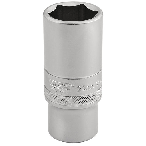 Draper 6 Point Metric Deep Socket, 3/8" Sq. Dr., 20mm 16587 Draper  - Dynamic Drive