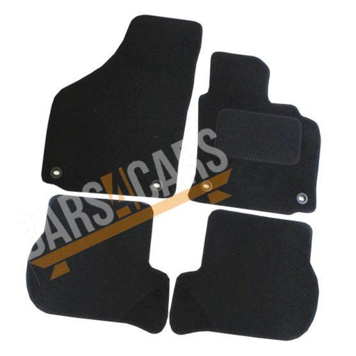 Tailored Carpet Car Mats fits VW Golf 5 (& Tdi) 04 To 07 Oval Clips Set of 4 4 C UKB4C  - Dynamic Drive