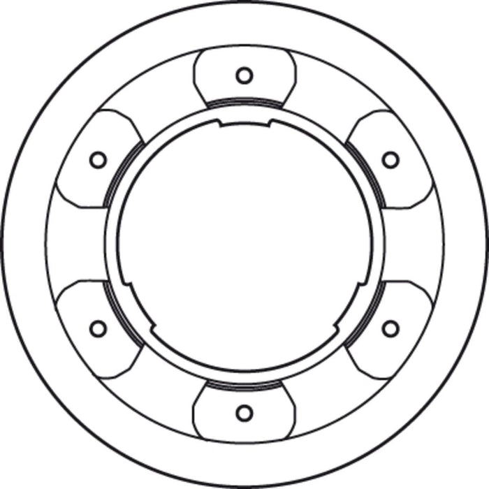 Genuine TRW Brake Disc (Single) DF4993S TRW  - Dynamic Drive