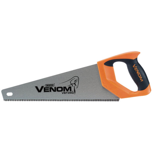 Draper Venom First Fix Triple Ground Tool Box Saw, 350mm, 7tpi/8ppi Draper  - Dynamic Drive