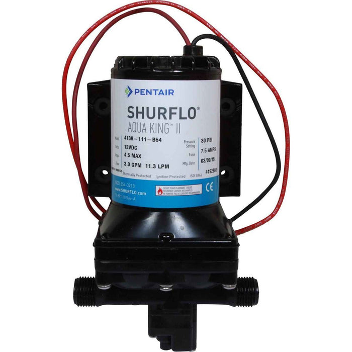 Shurflo Aqua King 2 Fresh Water Pump 12V 11.4 LPM 30PSI Nova  - Dynamic Drive