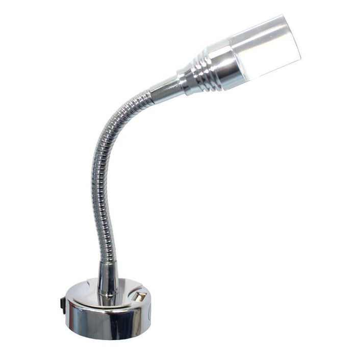 Flexi Spot Light with Acrylic Head (12V / 1W / Warm White / IP20) Aten Lighting  - Dynamic Drive