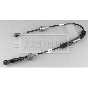 Genuine Borg & Beck Gear Control Cable fits MercedesBenz  Rear BKG1024