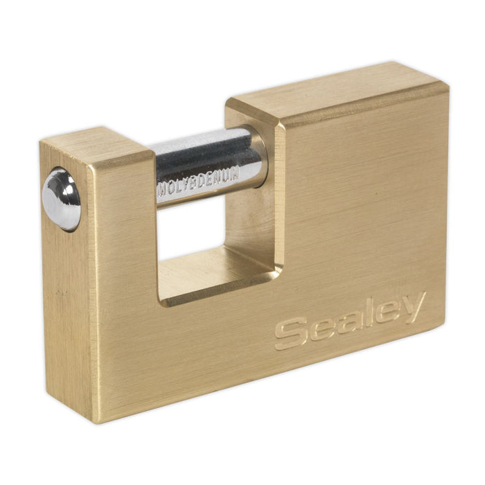 Sealey Brass Shutter Padlock 76mm