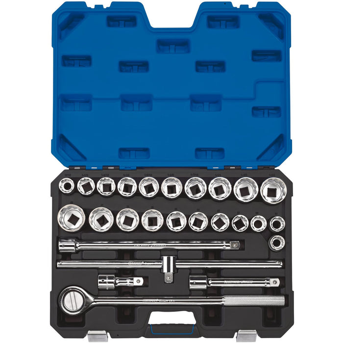 Draper Combined MM/AF Socket Set, 3/4" Sq. Dr. (26 Piece) 16484