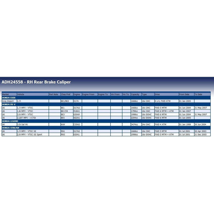 Blue Print ADH24558 Brake Caliper