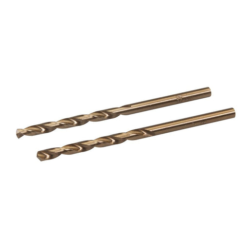 Silverline Cobalt Drill Bits 2pk 3.5mm Silverline  - Dynamic Drive