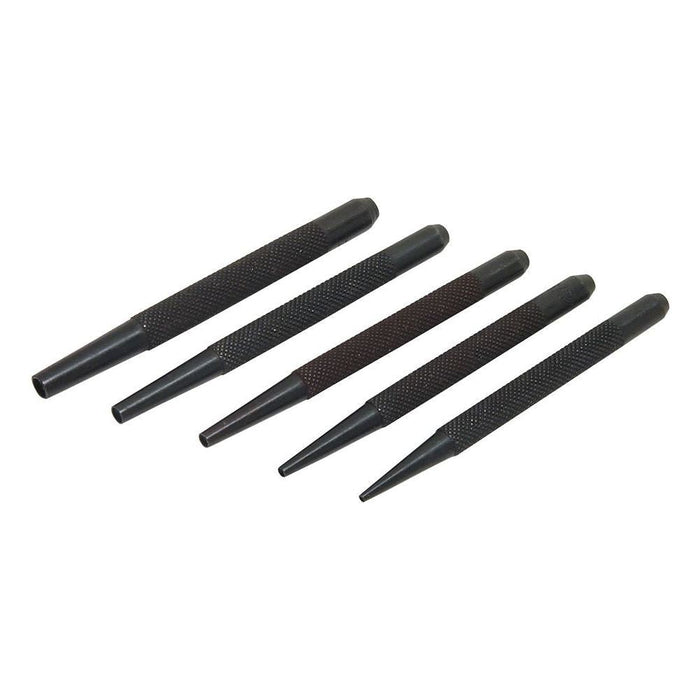 Silverline Nail Punch Set 5pce 1.5 - 5mm