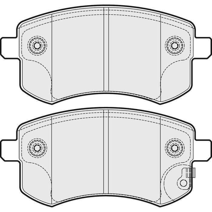 Apec Brake Pads Front Fits No Application Found