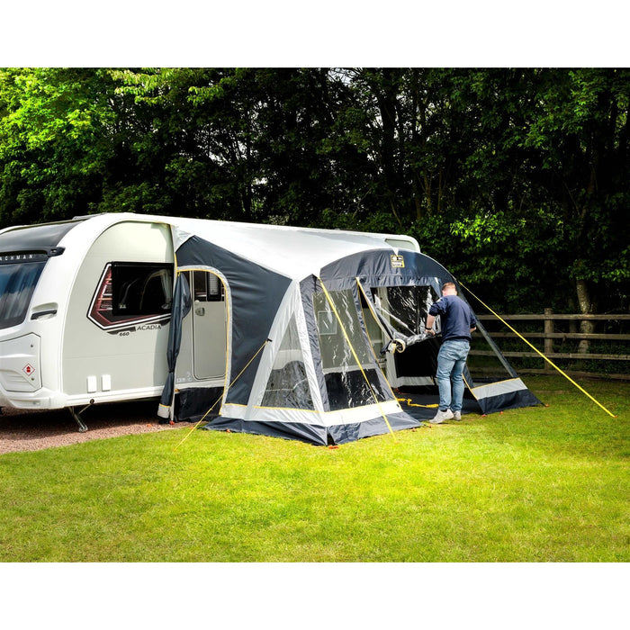 Maypole Caravan Stoneleigh AIr Inflatable 390cm Porch Awning MP9555 Maypole  - Dynamic Drive