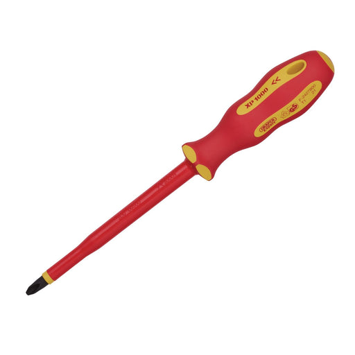 Draper XP1000 VDE Cross Slot Screwdriver, No.3 x 150mm 64433 Draper  - Dynamic Drive