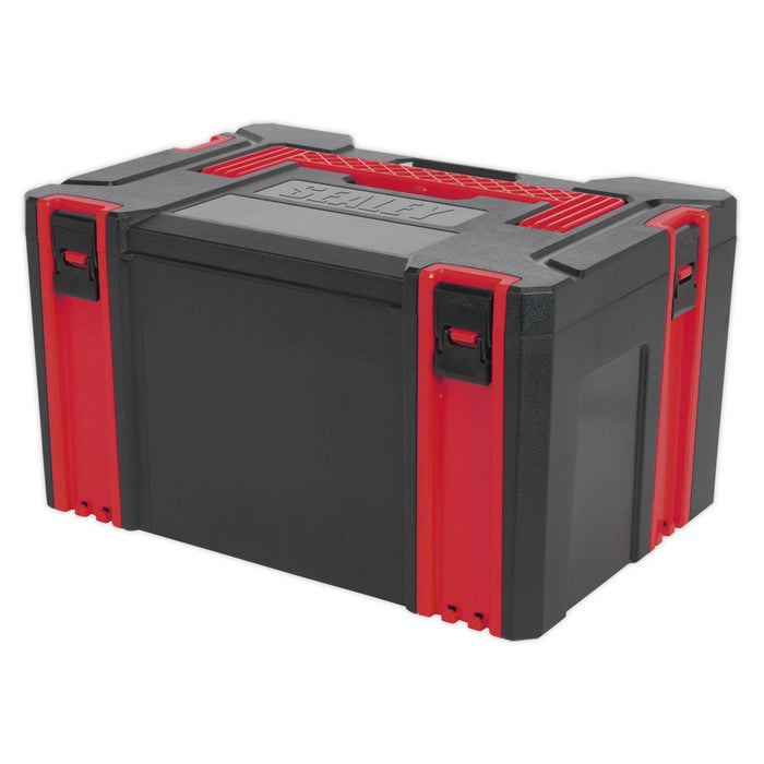 Sealey ABS Stackable Click Together Toolbox - Large Sealey  - Dynamic Drive