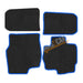 Tailored Blue Trim Carpet Mats Mitsubishi Colt 04-09 04 05 06 07 08 09 UKB4C  - Dynamic Drive