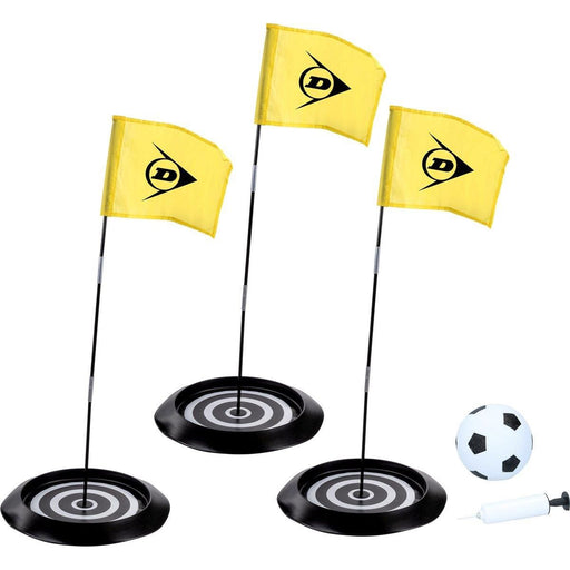 Dunlop Footgolf Set Football Golf Garden Games Foot Golf Dunlop  - Dynamic Drive