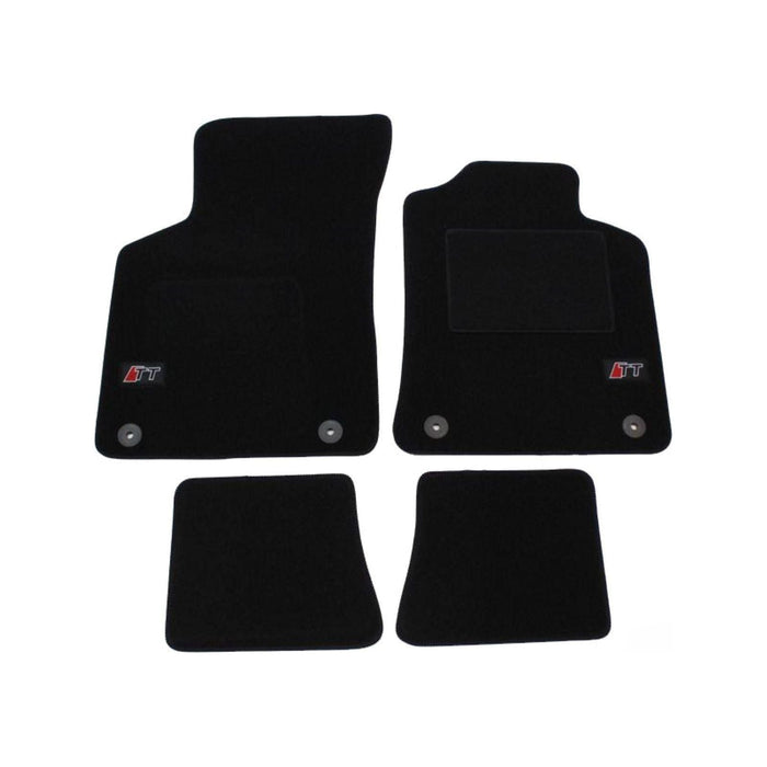 Tailored Logo Velour Carpet Floor Mats for Audi TT MK1 1999-2006 4PCS UKB4C  - Dynamic Drive