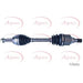 APEC Driveshaft ADS1521L fits Ford Fiesta Fiesta Apec  - Dynamic Drive