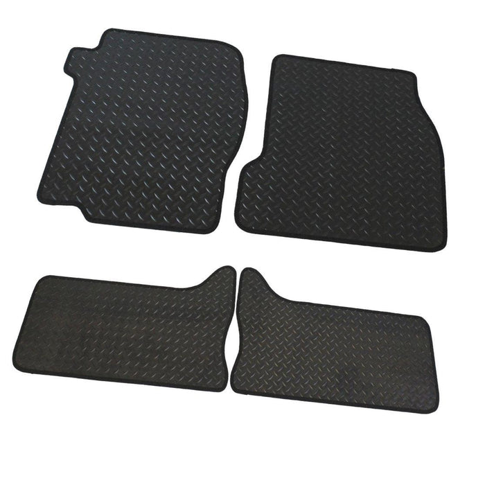 Tailored Rubber Mats for Landrover Discovery 2  1998 1999 2000 2001 2002 2003 UKB4C  - Dynamic Drive