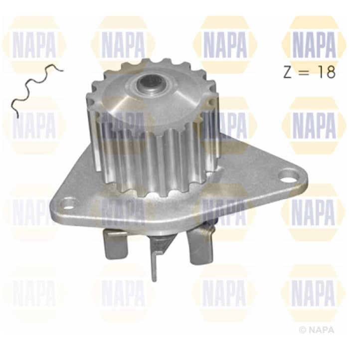 Genuine NAPA Water Pump for Citroen Peugeot 1201G2