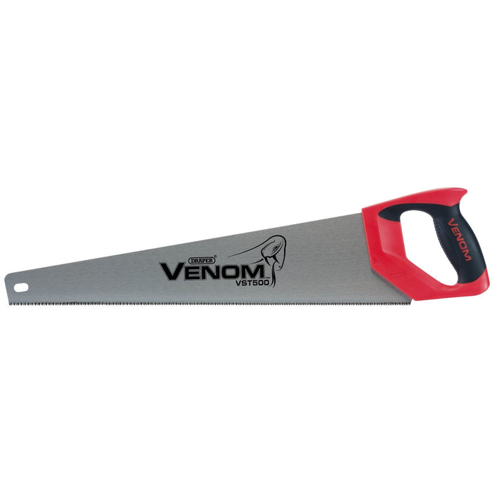 Draper Venom Second Fix Triple Ground Handsaw, 500mm, 11tpi/12ppi Draper  - Dynamic Drive