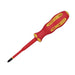 Draper XP1000 VDE Slimline Cross Slot Screwdriver, No.2 x 100mm 02164 Draper  - Dynamic Drive