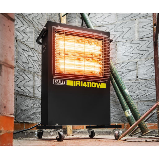 Sealey Infrared Cabinet Heater 1.2/2.4kW 110V IR14110V Sealey  - Dynamic Drive