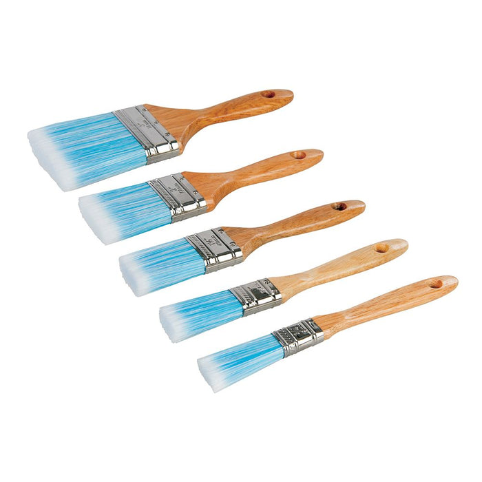 Silverline Synthetic Brush Set 5pce 19, 25, 40, 50 & 75mm Silverline  - Dynamic Drive