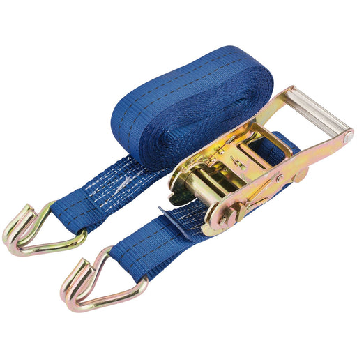 Draper Heavy Duty Ratcheting Tie Down Straps, 6m x 38mm, 750kg 16263 Draper  - Dynamic Drive