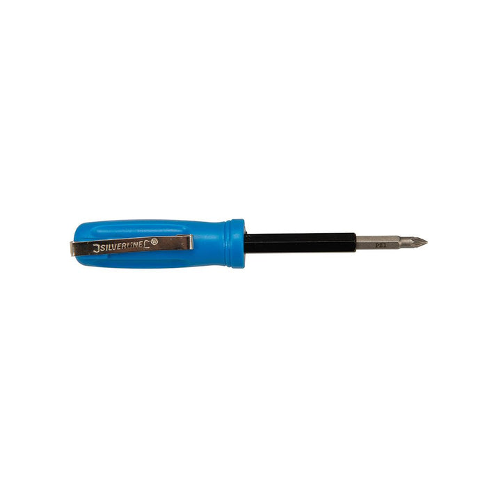 Silverline 4-in-1 Screwdriver Set Display Box 24pce Silverline  - Dynamic Drive