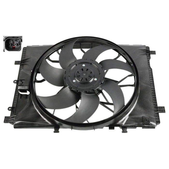 Febi 107458 Radiator Fan Fits Mercedes 2049066802