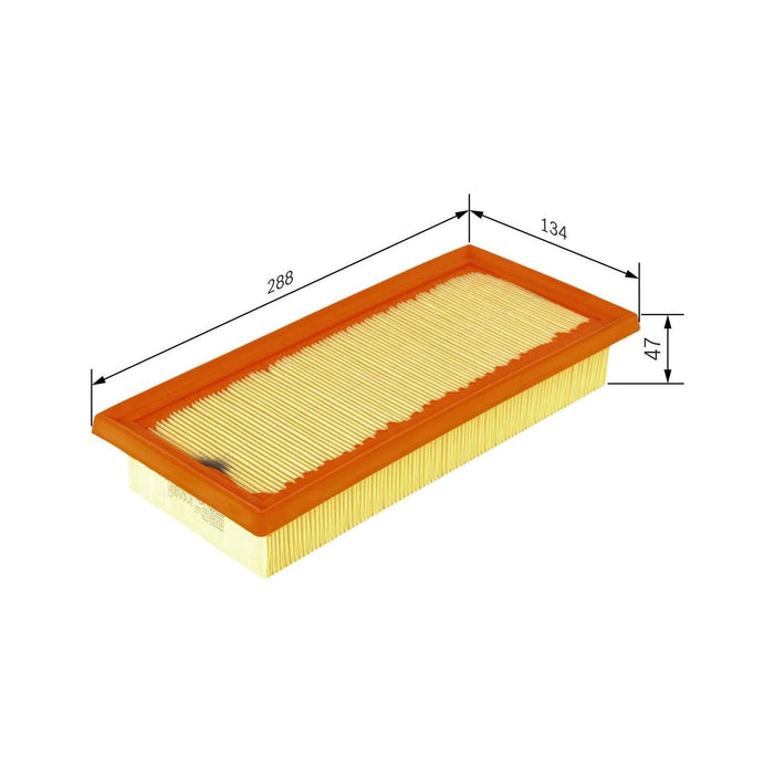 Genuine Bosch Car Air Filter S3286 fits Fiat Punto - 1.7 - 94-97 1457433286