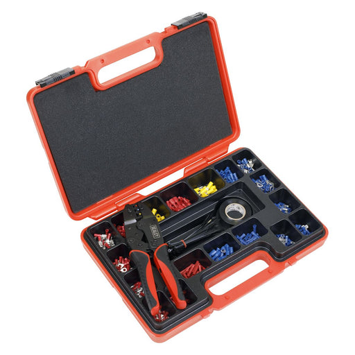 RATCHET CRIMPING TOOL KIT 552PC Sealey  - Dynamic Drive