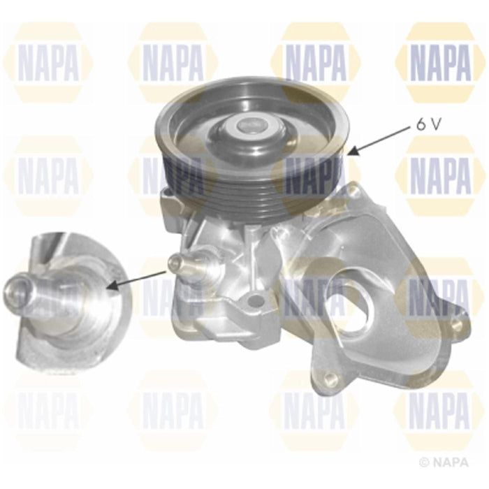 Genuine NAPA Water Pump for BMW 11517801064