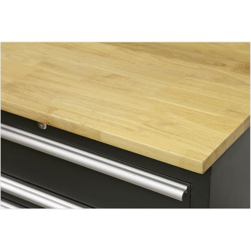 Sealey Hardwood Worktop 1550mm APMS07 Sealey  - Dynamic Drive