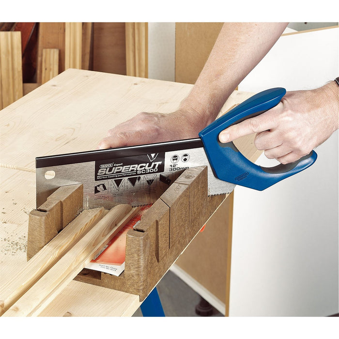 Draper Supercut Soft Grip Hardpoint Tenon Saw, 300mm/12", 11tpi/12ppi Draper  - Dynamic Drive