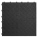 Sealey Polypropylene Floor Tile 400 x 400mm Black Treadplate Pack of 9 FT3B Sealey  - Dynamic Drive