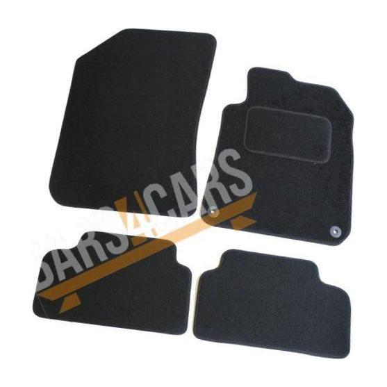 Tailored Navy Blue Trim Carpet Mats fits Peugeot 308 14-18 + Clips 14 15 16 17 18 UKB4C  - Dynamic Drive