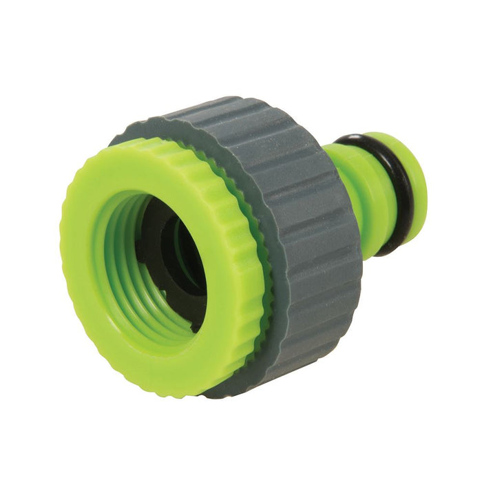 Silverline Soft-Grip Tap Connector 1/2" - 3/4" Male