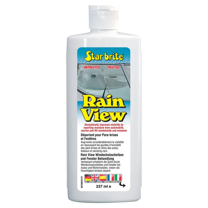 Keep Your Windshield Clear with Star Brite Rain View 237ml Star Brite  - Dynamic Drive