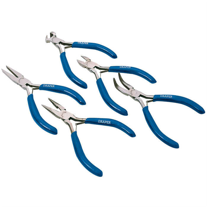 Draper Carbon Steel Mini Plier Set (5 Piece) 33057 Draper  - Dynamic Drive