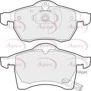 Apec Brake Pads Front Fits Opel Astra Zafira Vauxhall Vectra