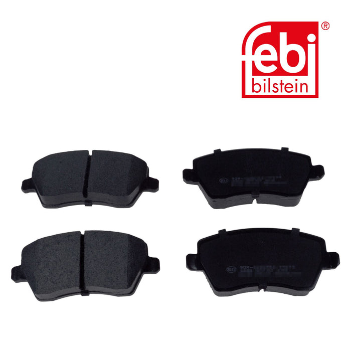 Genuine FEBI Front Brake Discs & Pads Set Vented for Dacia Logan