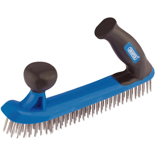 Draper Two Handle Wire Brush, 235mm 17188 Draper  - Dynamic Drive