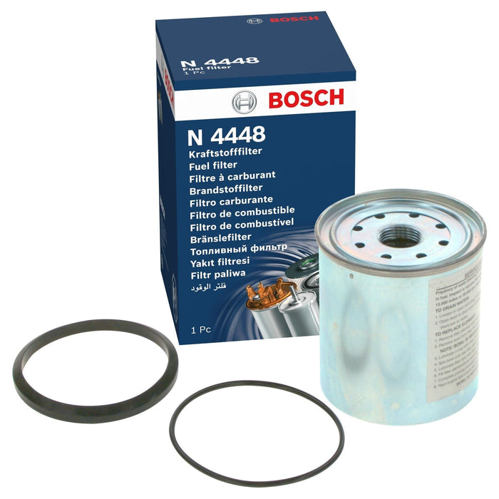 Genuine Bosch Car Fuel Filter N4448 fits Jeep Cherokee TDi - 2.5 - 88-01 1457434